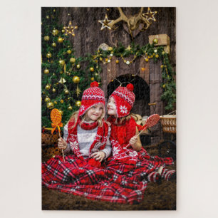 Personalised Kids Photo Christmas1014 Piece Puzzle