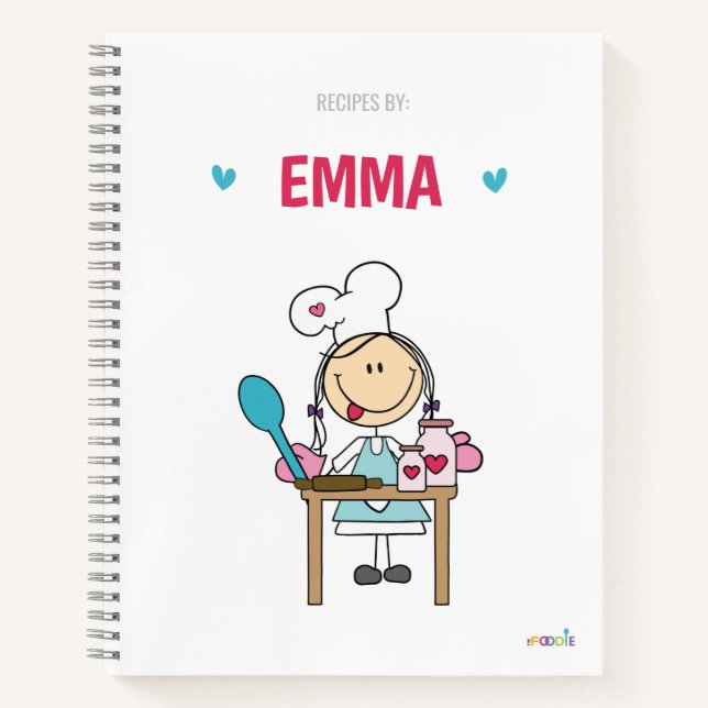 Personalised kids recipe book (Front)