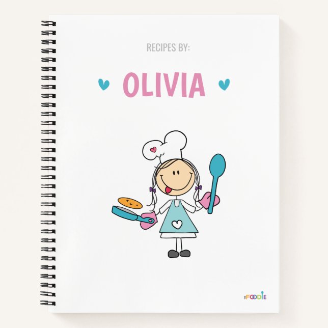 Personalised kids recipe book (Front)