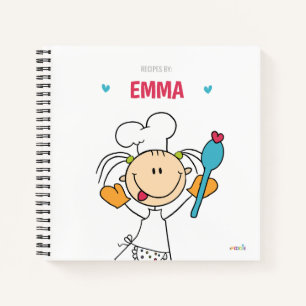 Personalised kids recipe book