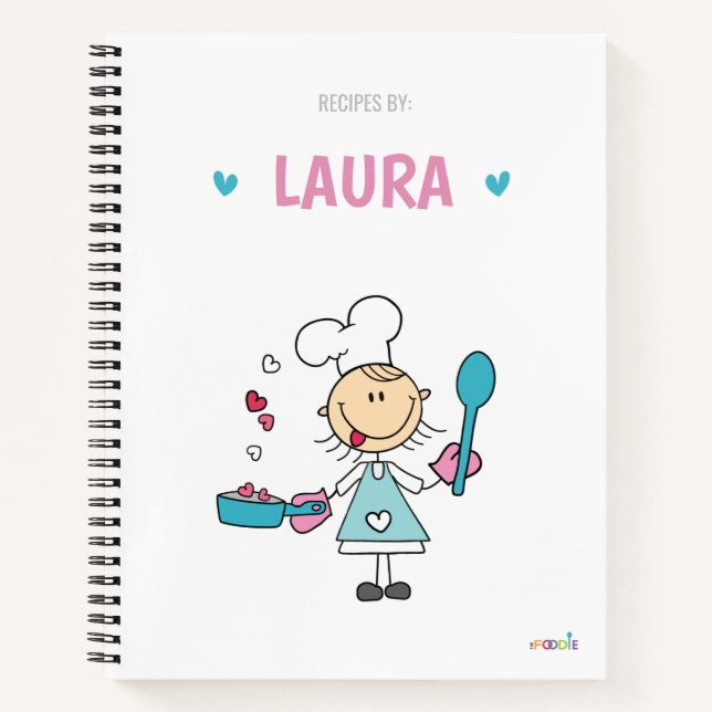 Personalised kids recipe book (Front)