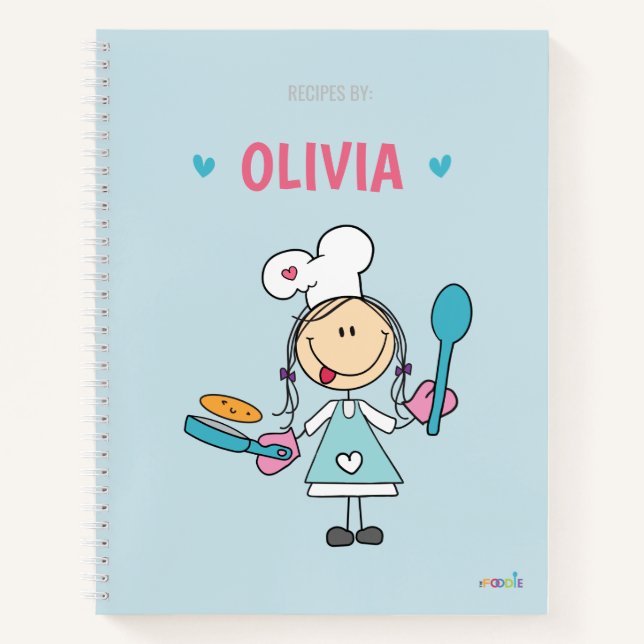 Personalised kids recipe book (Front)