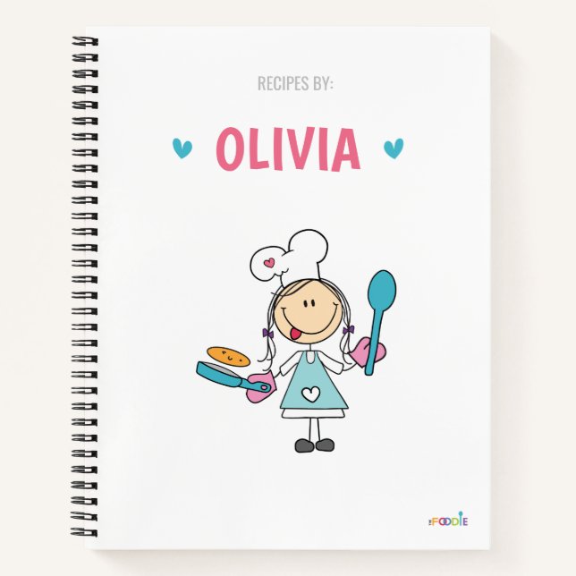 Personalised kids recipe book (Front)
