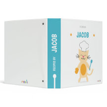Personalised kids recipe book
