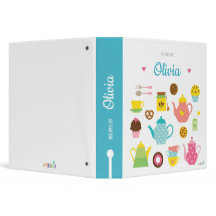 Personalised kids recipe book
