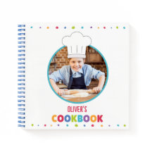 Personalised Kids Recipe Book (Your Photo) 