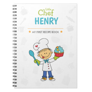 Personalised Kids Recipe Notebook