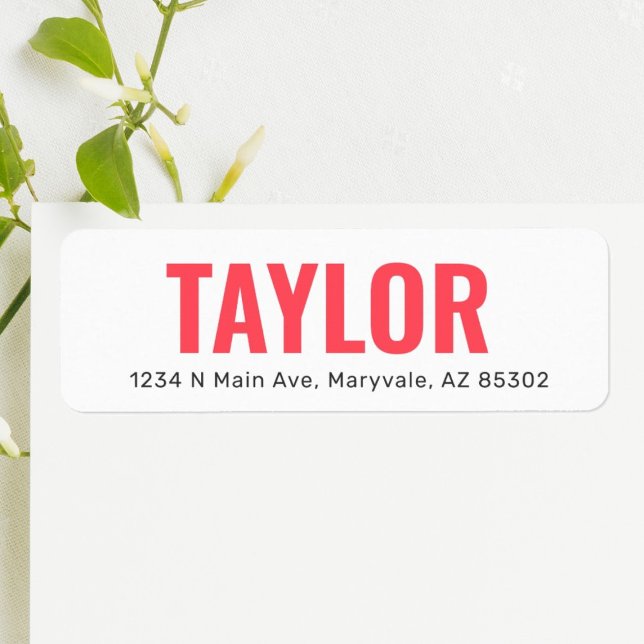 Personalised Kids Return Address Labels (Creator Uploaded)