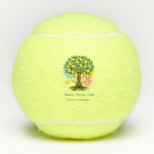 Personalised Kids Tennis Club Future Champion Balls