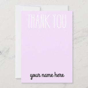 Personalised Kids Thank You Cards