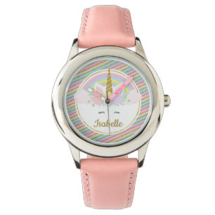 Personalised Kids Unicorn Watch