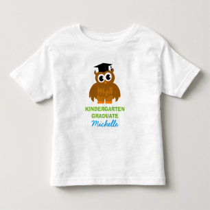 Personalised kindergarten graduate shirt for kids