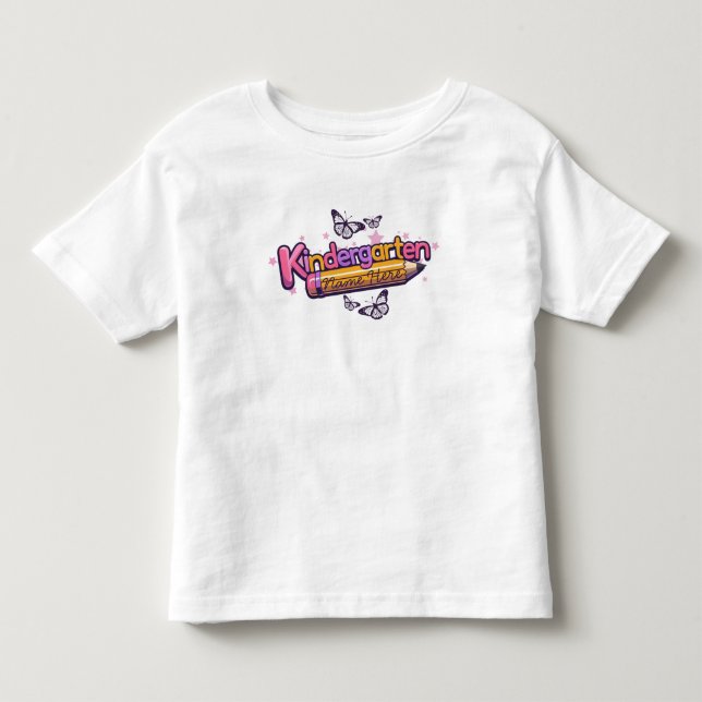 Personalised Kindergarten Graphic T-Shirt (Front)