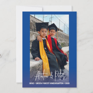 Personalised Kindergarten Kids Graduation Invitation