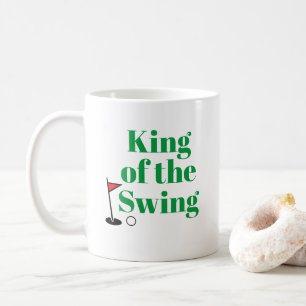 Personalised "King of the Swing" Mug