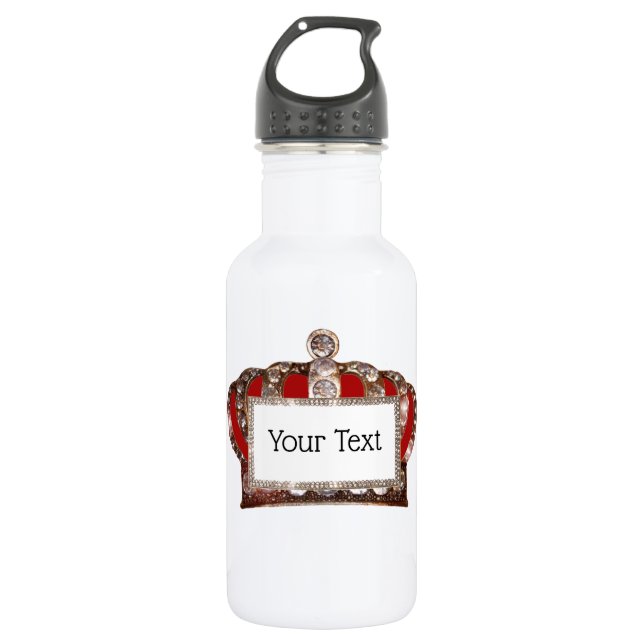Personalised “King" Stainless Steel Water Bottle (Front)