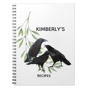 Personalised kitchen recipes Notebook