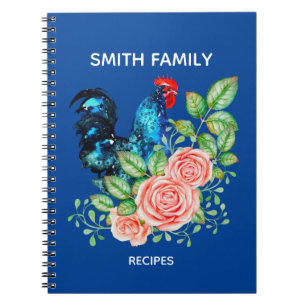 Personalised Kitchen recipes Notebook