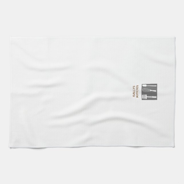 Personalised Kitchen Towel (Horizontal)