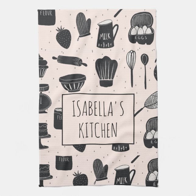 Personalised Kitchen Towels (Vertical)