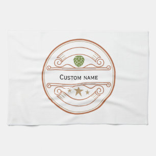 Personalised Kitchen Towels Custom Name