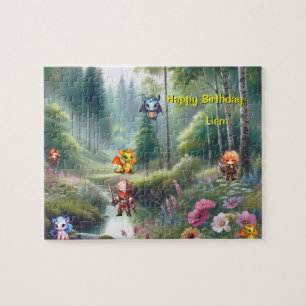 Personalised Knights and Dragons Puzzle