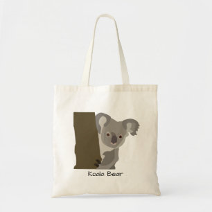 Personalised Koala Bear Kids Tote Bag