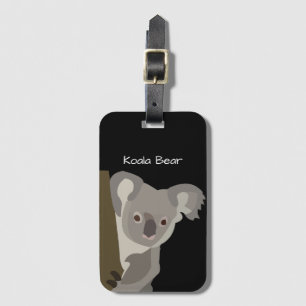 Personalised Koala Bear Luggage Tag