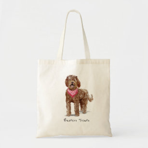Personalised Labradoodle Dog Tote Bag
