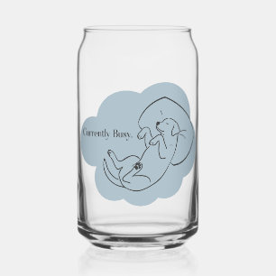 Personalised Labrador Can Glass Dog Mum Gift