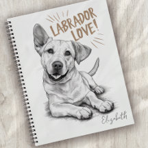 Personalised Labrador Love Dog