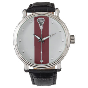 personalised lacrosse collectable watch