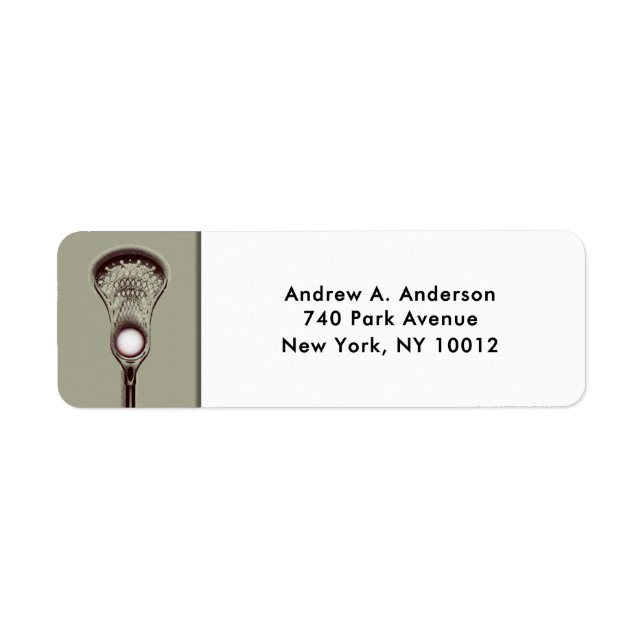 personalised lacrosse gift ideas (Front)