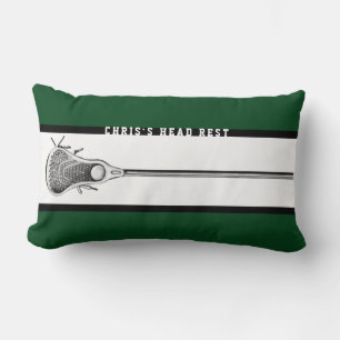 Personalised Lacrosse Gifts Lumbar Pillow