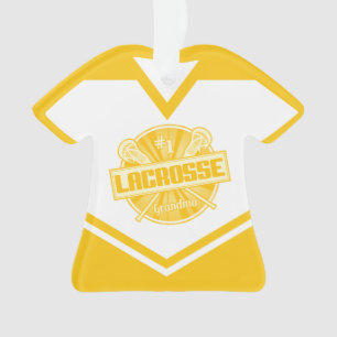 Personalised Lacrosse Jersey Grandma LAX Ornament