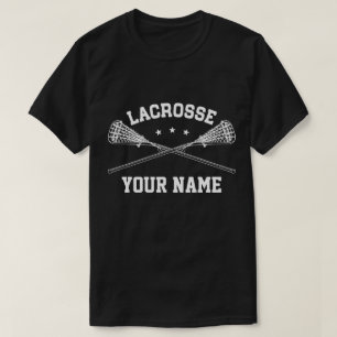 Personalised Lacrosse Name T-Shirt