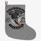 Personalised Lacrosse Player Sports Team Attack 