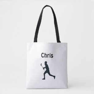 Personalised Lacrosse Tote Bag