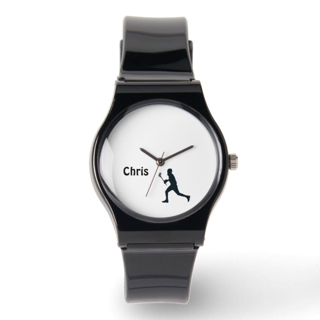 Personalised Lacrosse Watch (Front)