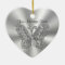 Personalised Lacy Silver Butterfly Ornaments