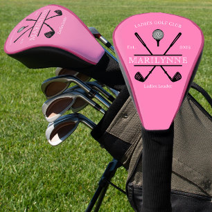 Personalised Ladies Club Name Golf Head Cover