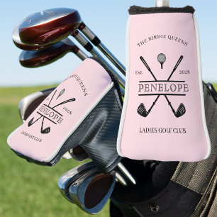 Personalised Ladies Golf Club Name Golf Head Cover