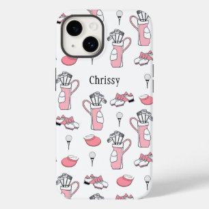 Personalised Ladies Golfer Case-Mate iPhone Case