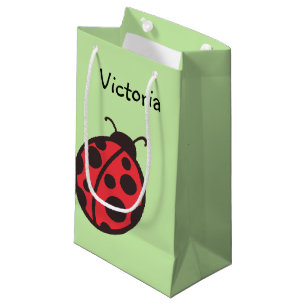 Personalised Ladybug Gift Bag