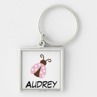 Personalised Ladybug Keychain