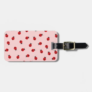 Personalised Ladybug Luggage Tag