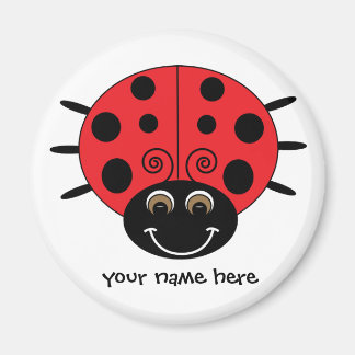 Personalised Ladybug Magnet