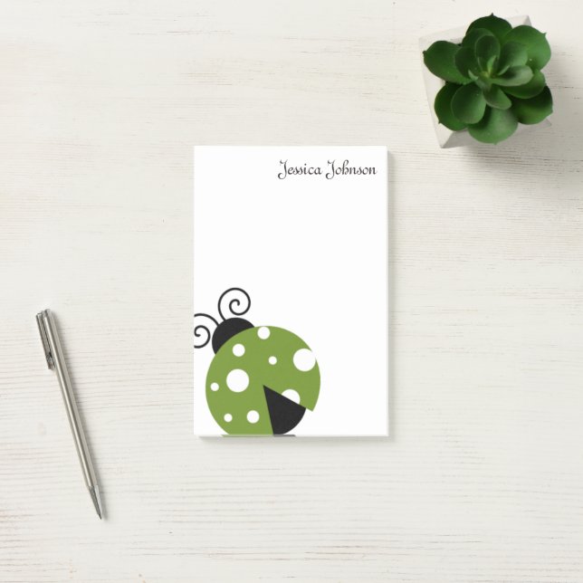 Personalised Ladybug notepad (Office)