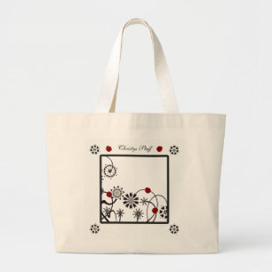 Personalised Ladybug Tote Bag