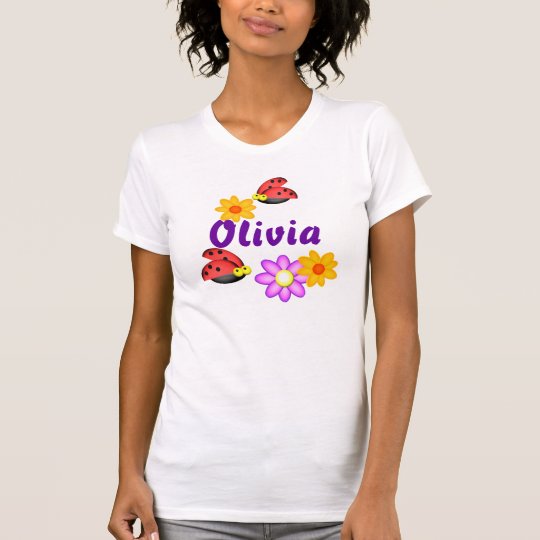 Personalised Ladybugs, Olivia T-Shirt